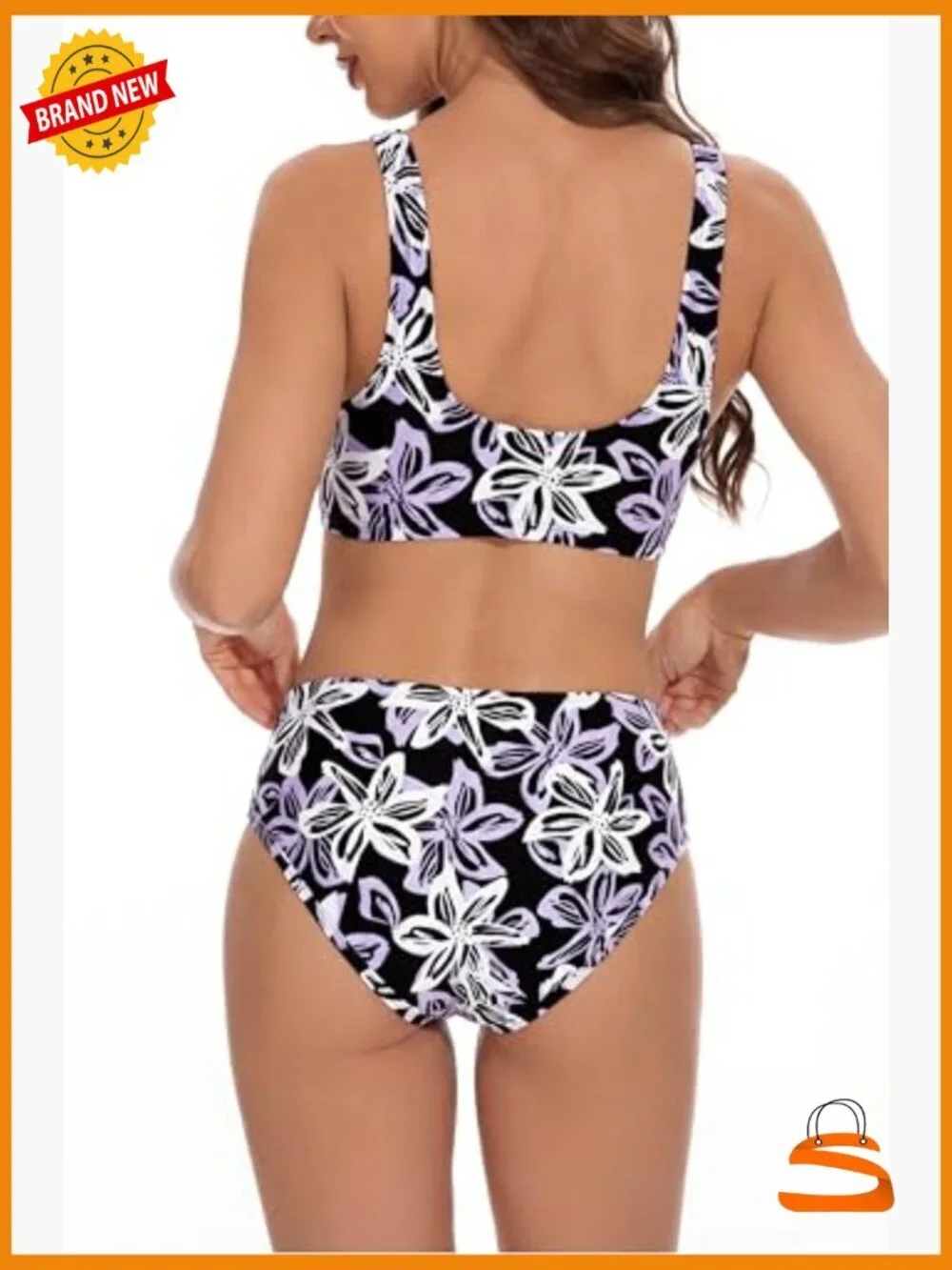 Leakproof Period Bikini Set XS Sporty Fit Quick Dry UPF 50+